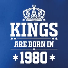 Kings are born in 1980
