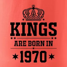 Kings are born in 1970