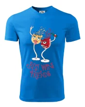 Best wine friends dancing (Pecka design)