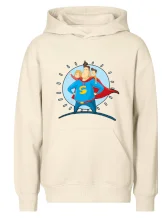 Táta superman - dievča a chlapec