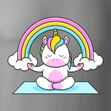 Yoga jednorožec - dúha