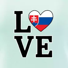 Love Slovenská vlajka