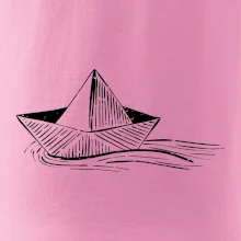 Letná romantika - papierová loďka