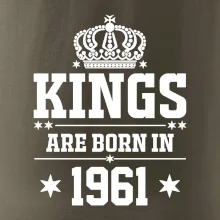 Kings are born in 1961