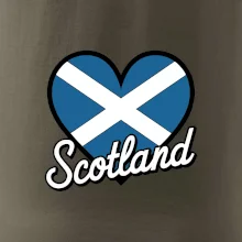 Scotland Srdce s vlajkou