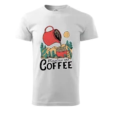 Mountain and Coffee