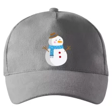 Snehuliak so šálom