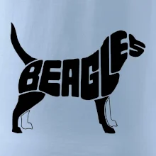 Bígl - nápis v tele Bígl - nápis v tele