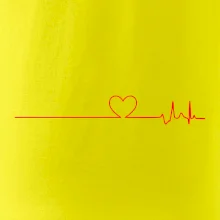 Poker EKG srdce červené