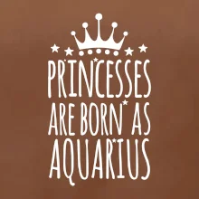 Princesses are born as Aquarius - Vodnár