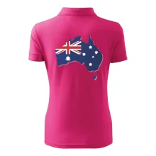 Austrália - vlajka mapa