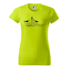 Letná romantika - papierová loďka