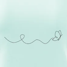 Dráha letu motýľa - vlnovka