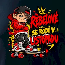 Novembroví rebeli sa rodia na skateboarde