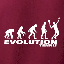 Evolúcia tenis chlapec