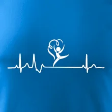 EKG moderná gymnastika stuha