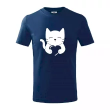 Mačka drží srdce Mačka drží srdce