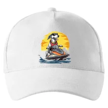 Chrt na vodnom skútri