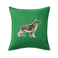 Nemecký ovčiak - hnedý kreslený