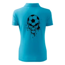 Fotbal lebka splash Fotbal lebka splash