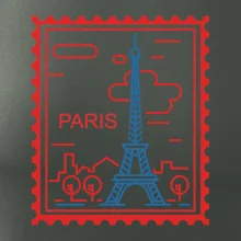 Paríž známka jednoduchá