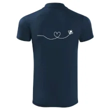 Dráha letu včely - srdce Dráha letu včely - srdce