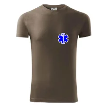 Rescue - Hviezda na prsníku + nápis na chrbte Rescue - Hviezda na prsníku + nápis na chrbte