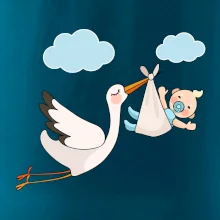 Bocian čakáme bábätko - chlapec