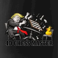 Donald Trump prohrává šachy s kachnou