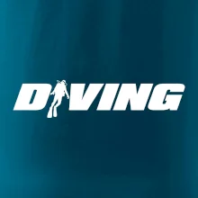 Diving nápis potápač