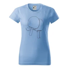 Rakety na stolný tenis jedným ťahom