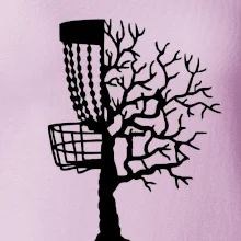 Disc golf pozor strom Disc golf pozor strom