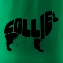 Border kólia písmo v tele Border kólia písmo v tele