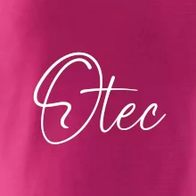 Nápis písací na prsiach - otec