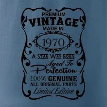 Vintage Etiketa - 1970