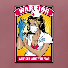 Corona Nurse warrior