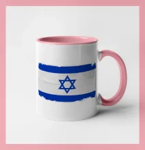 Izraelská vlajka plagát