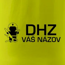 DHZ postavička - vlastný nápis