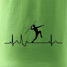 EKG hod oštepom muž