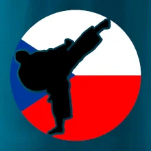 Karate CZ vlajka Karate CZ vlajka