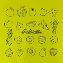 Frutarián ovocie vo štvorci