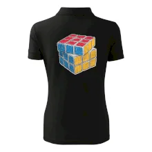 Rubikova kocka kreslená