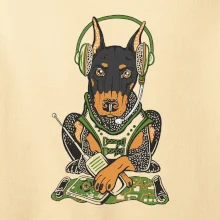 Bojový doberman (Pecka design)