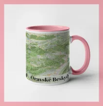 Hrnček mapa Oravské Beskydy