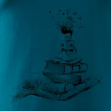 Čitateľ - ruka kreslená