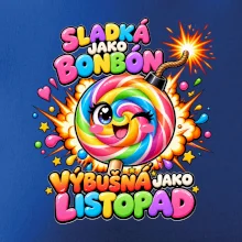 Sladké duhové lízátko s výbušnou náladou