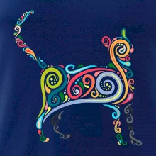 Mačka farebné krivky