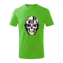 Motorkárska helma a cigara