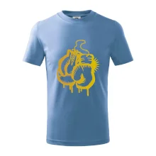 Box rukavice - zlatá potlač