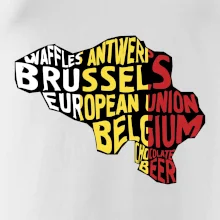 Mapy - názvy miest - Belgicko